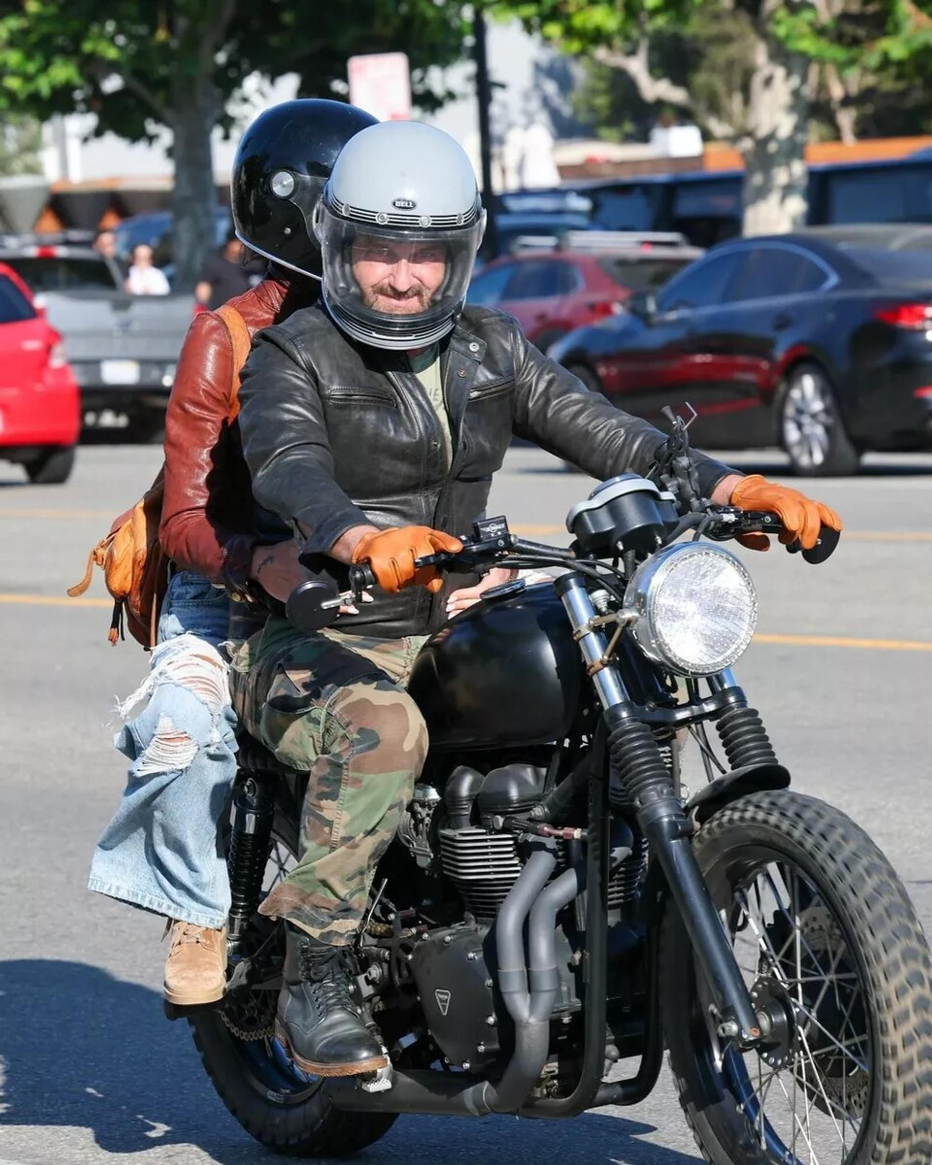 Джерарда Батлер и Морган Браун. Фото: Just Jared