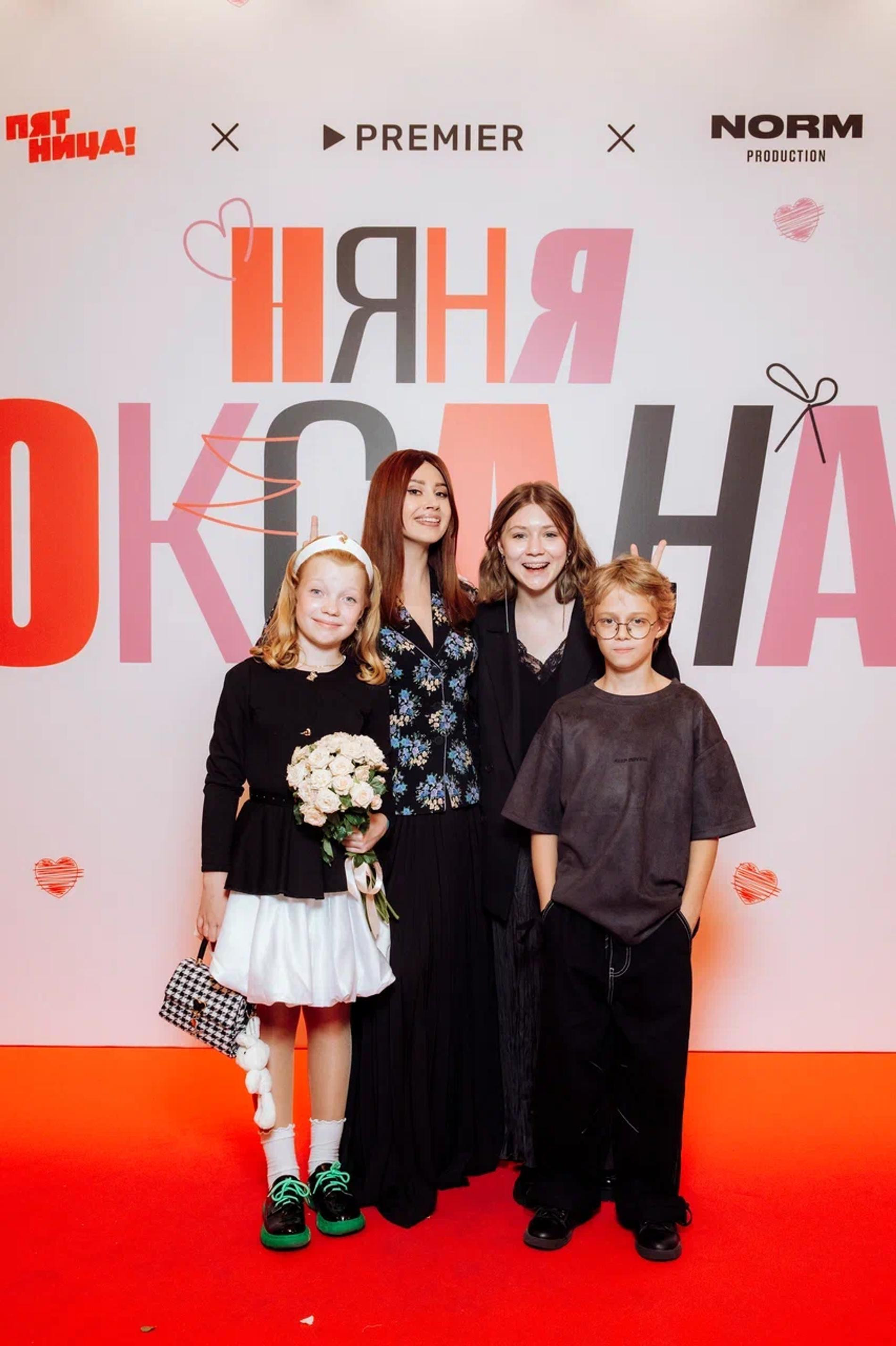 Дарина Козлова, Олеся Иванченко, Мария Кошина и Елисей Гончаров. Фото: пресс-служба