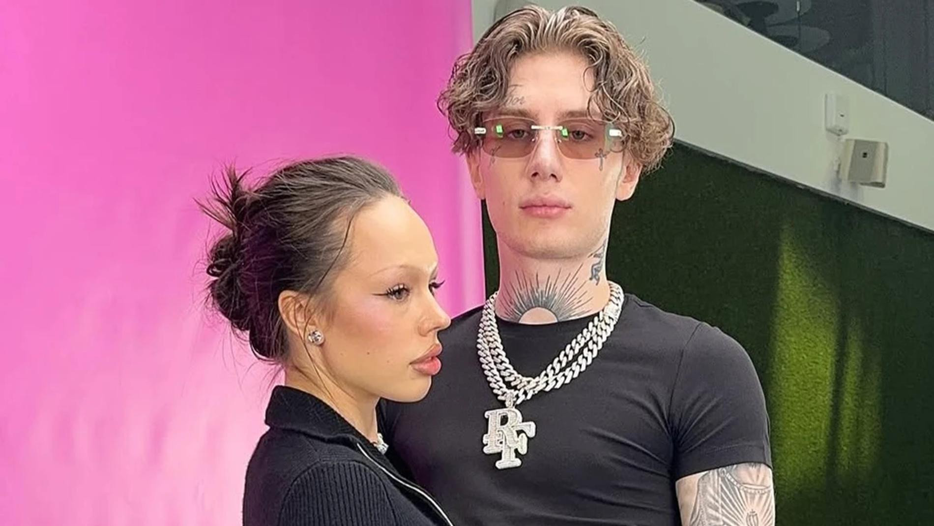 Инстасамка и Олег Moneyken. Фото: Инстаграм (запрещён в РФ) @instasamka