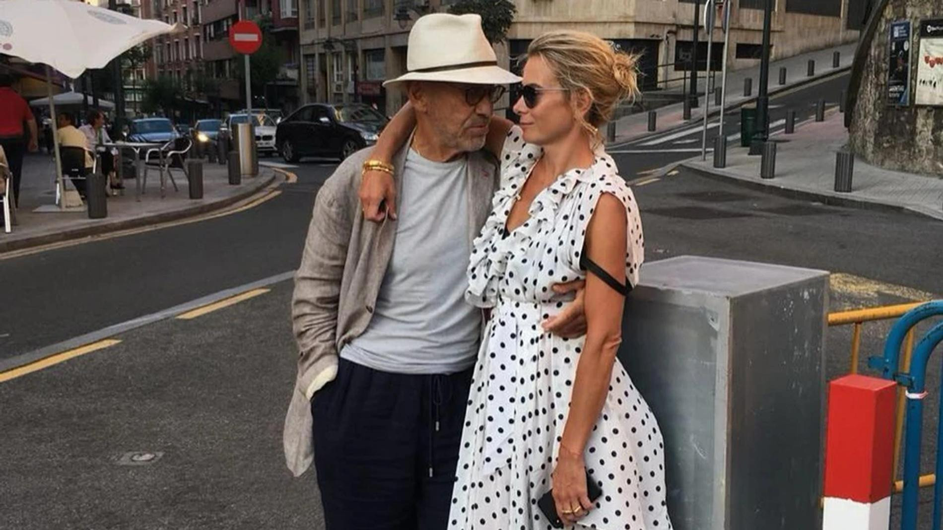 Юлия Высоцкая и Андрей Кончаловский. Фото: Инстаграм (запрещён в РФ) @juliavysotskayaofficial