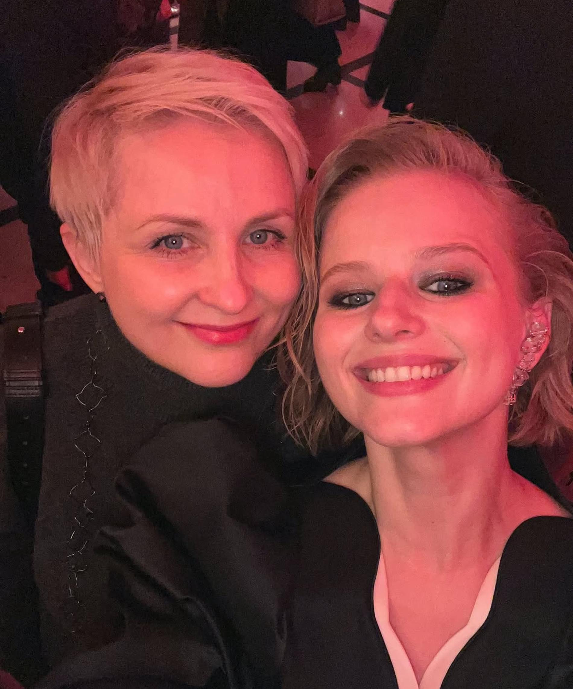 Саша Бортич с мамой. Фото: Инстаграм (запрещён в РФ) @bortich