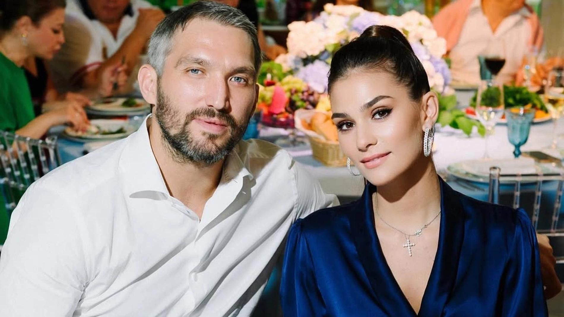 Александр Овечкин и Анастасия Шубская. Фото: Instagram (Запрещён в РФ) @nastyashubskaya