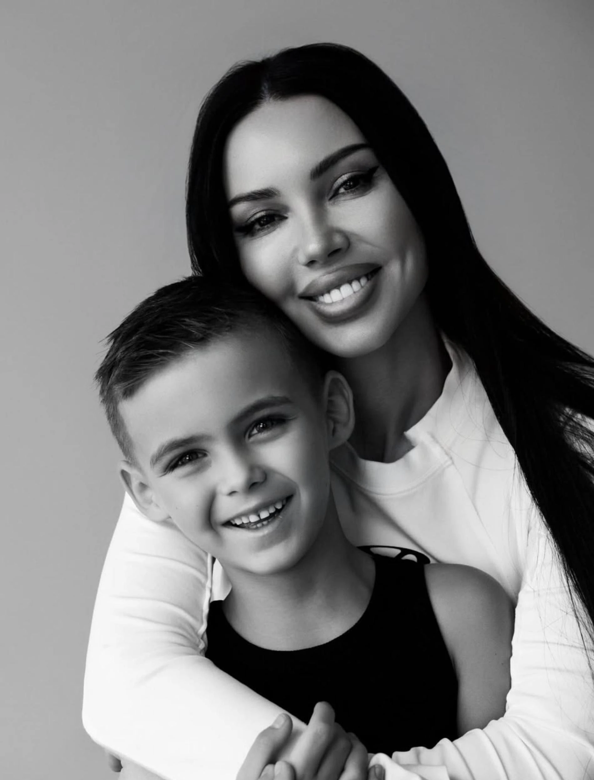 Оксана Самойлова с сыном Давидом. Фото: Инстаграм (запрещён в РФ) @samoylovaoxana