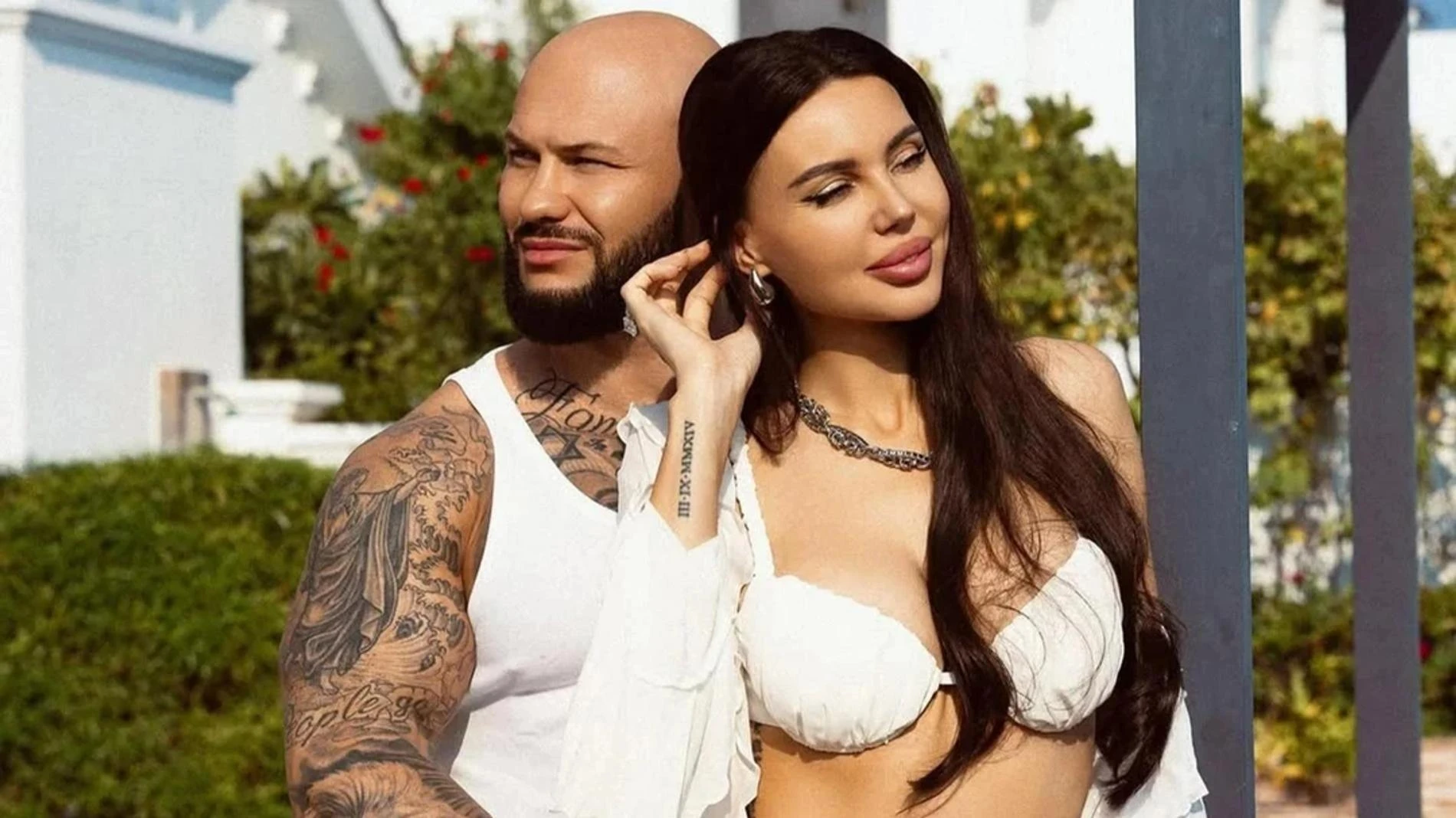 Джиган и Оксана Самойлова. Фото: Инстаграм (запрещён в РФ) @samoylovaoxana