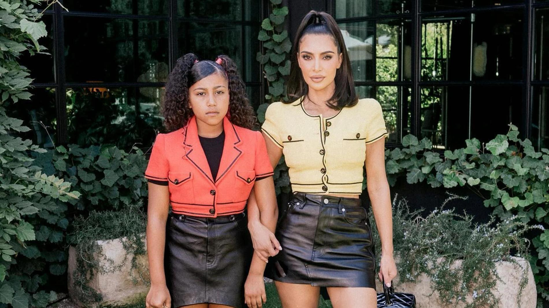 Ким Кардашьян и Норт Уэст. Фото: Инстаграм (запрещён в РФ) @kimkardashian