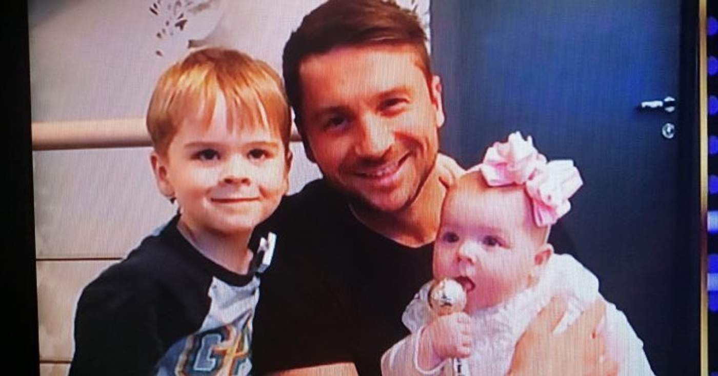 Сергей Лазарев с детьми. Фото: Instagram