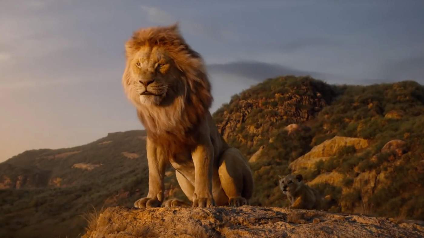 Кадр из фильма «Король лев»
