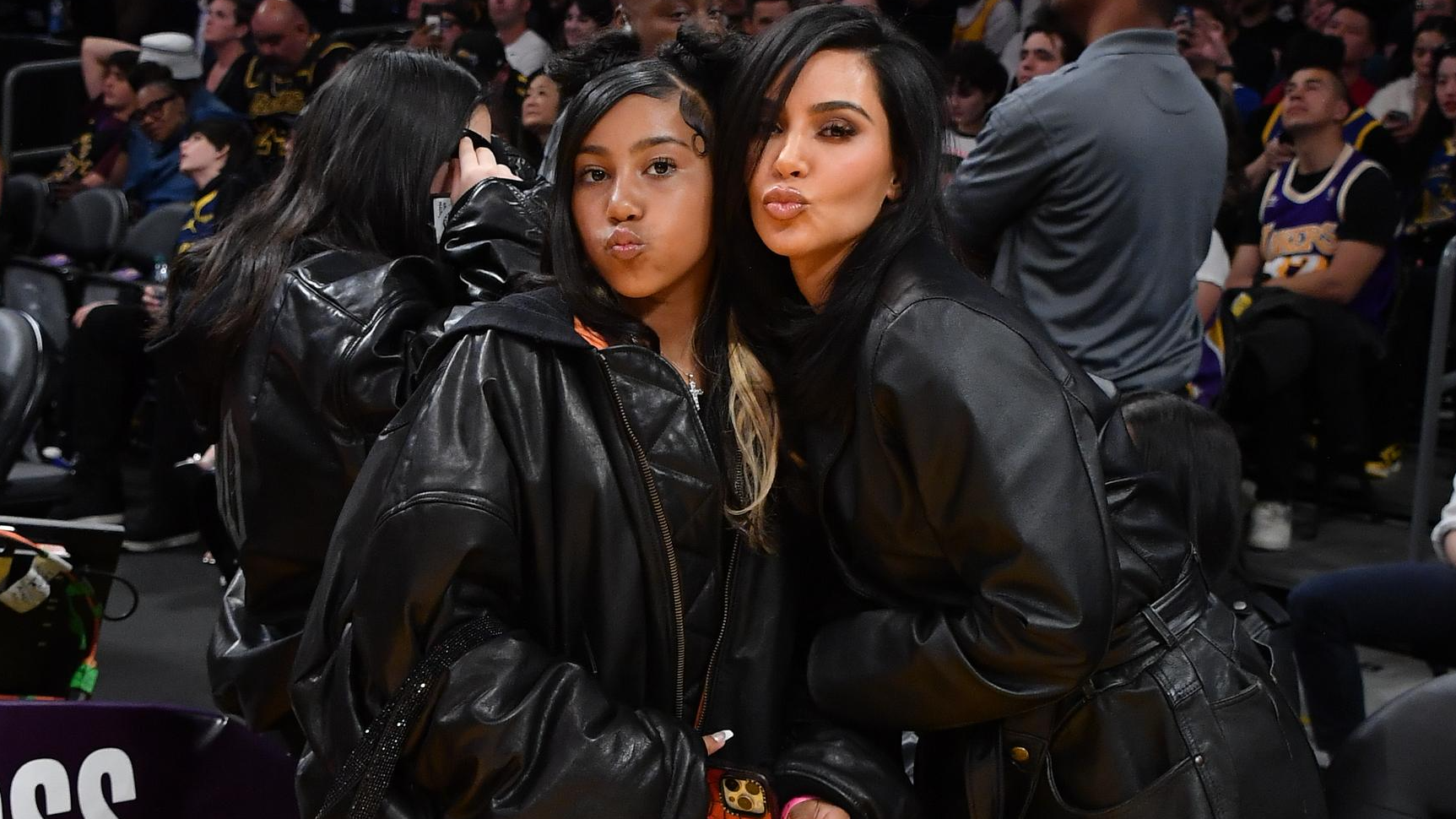 Норт Уэст и Ким Кардашьян. Фото: Getty Images