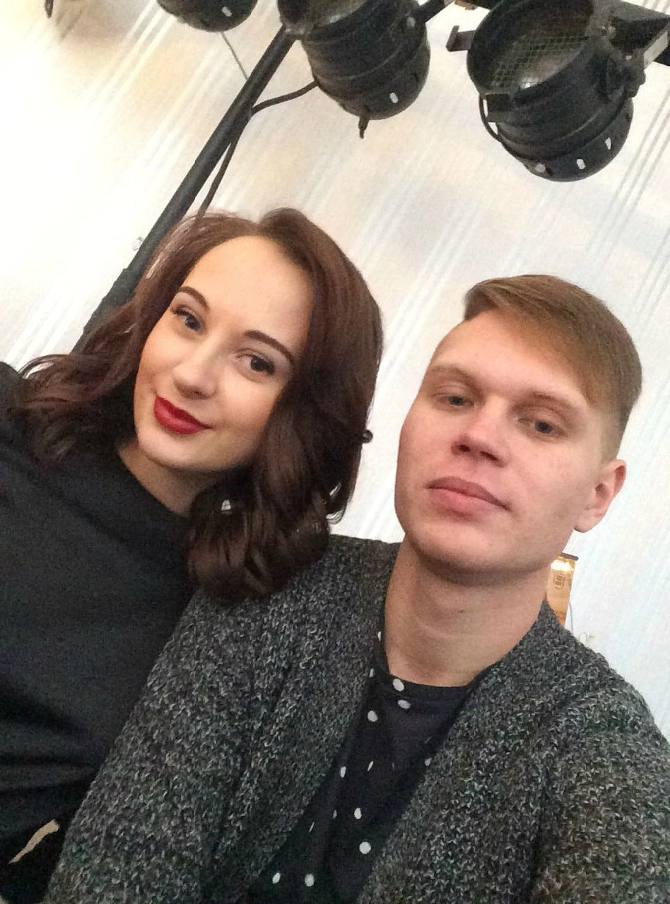 Женя Трофимов с супругой Софией. Фото: соцсети жены героя материала 