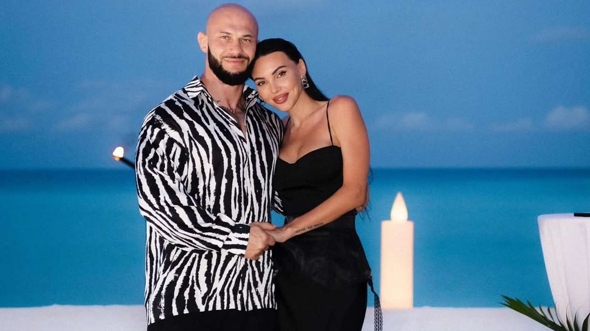 Оксана Самойлова и Джиган. Фото: Инстаграм* @samoylovaoxana