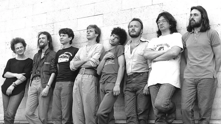 Группа «Аквариум» в 1986 году. Фото: соцсети