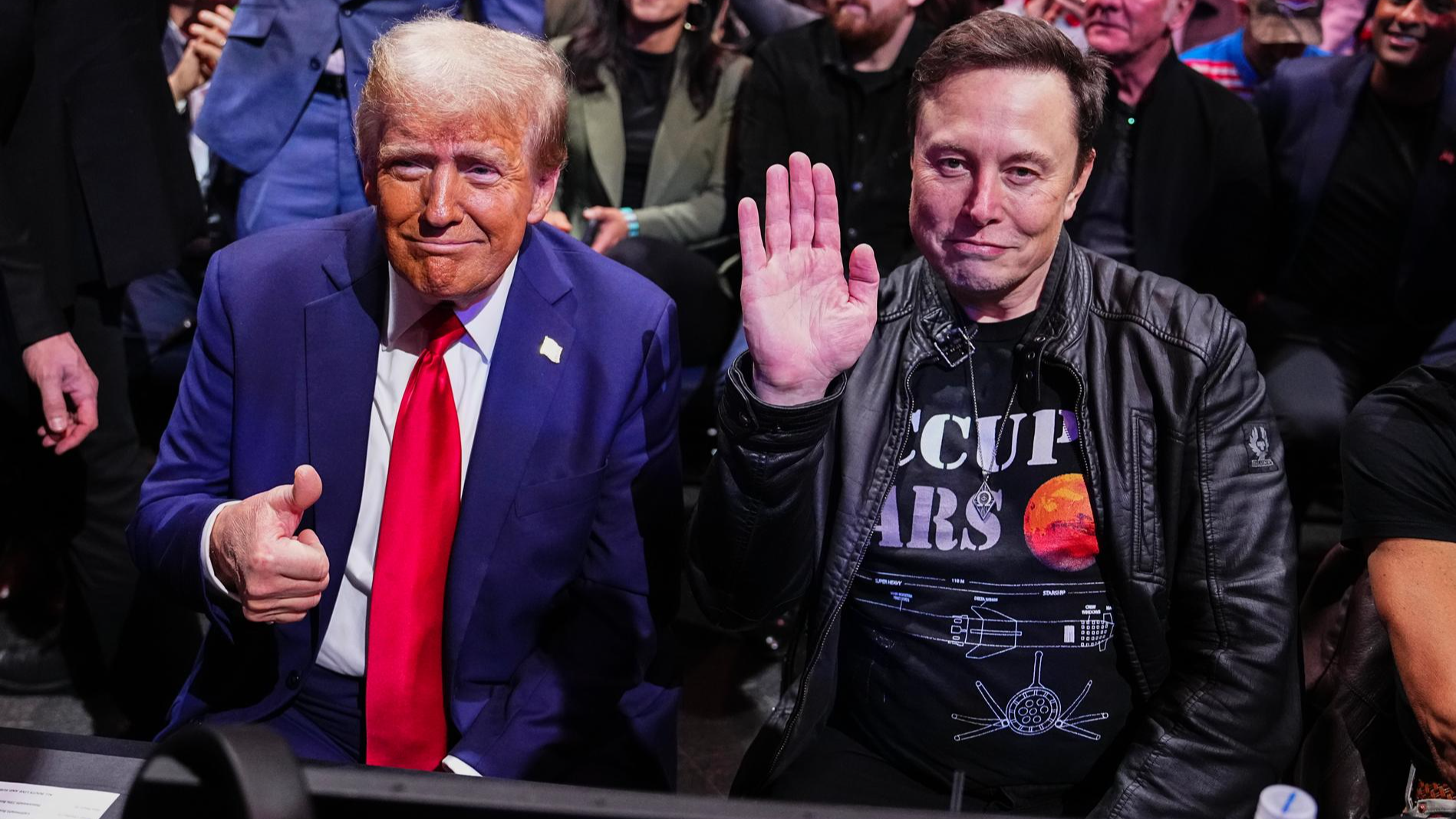 Дональд Трамп и Илон Маск. Фото: Getty Images