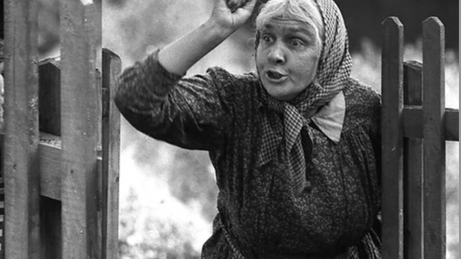 Наталья Тенякова. Кадр из фильма «Любовь и голуби»