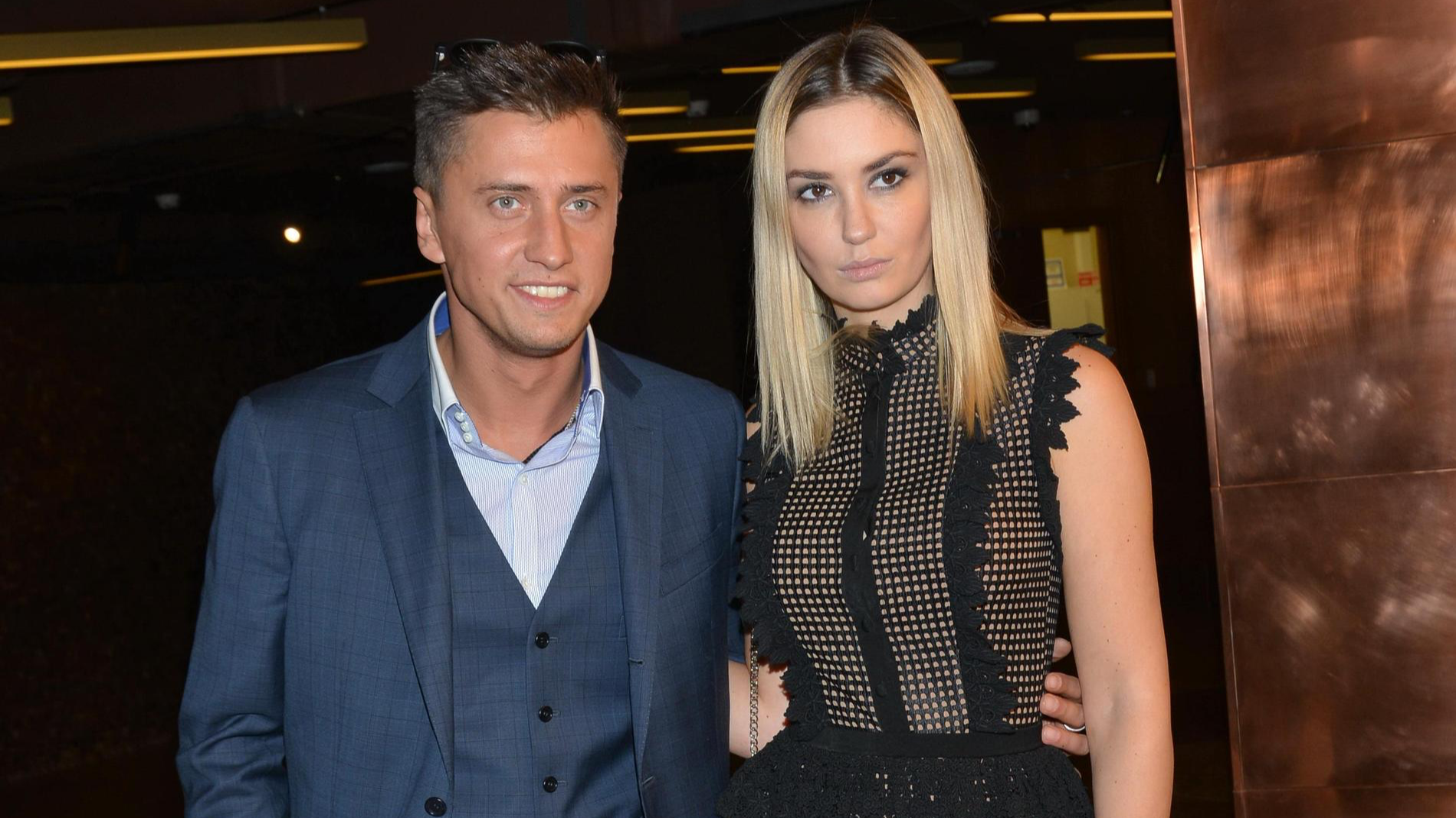 Павел Прилучный и Агата Муцениеце. Фото: Legion-Media