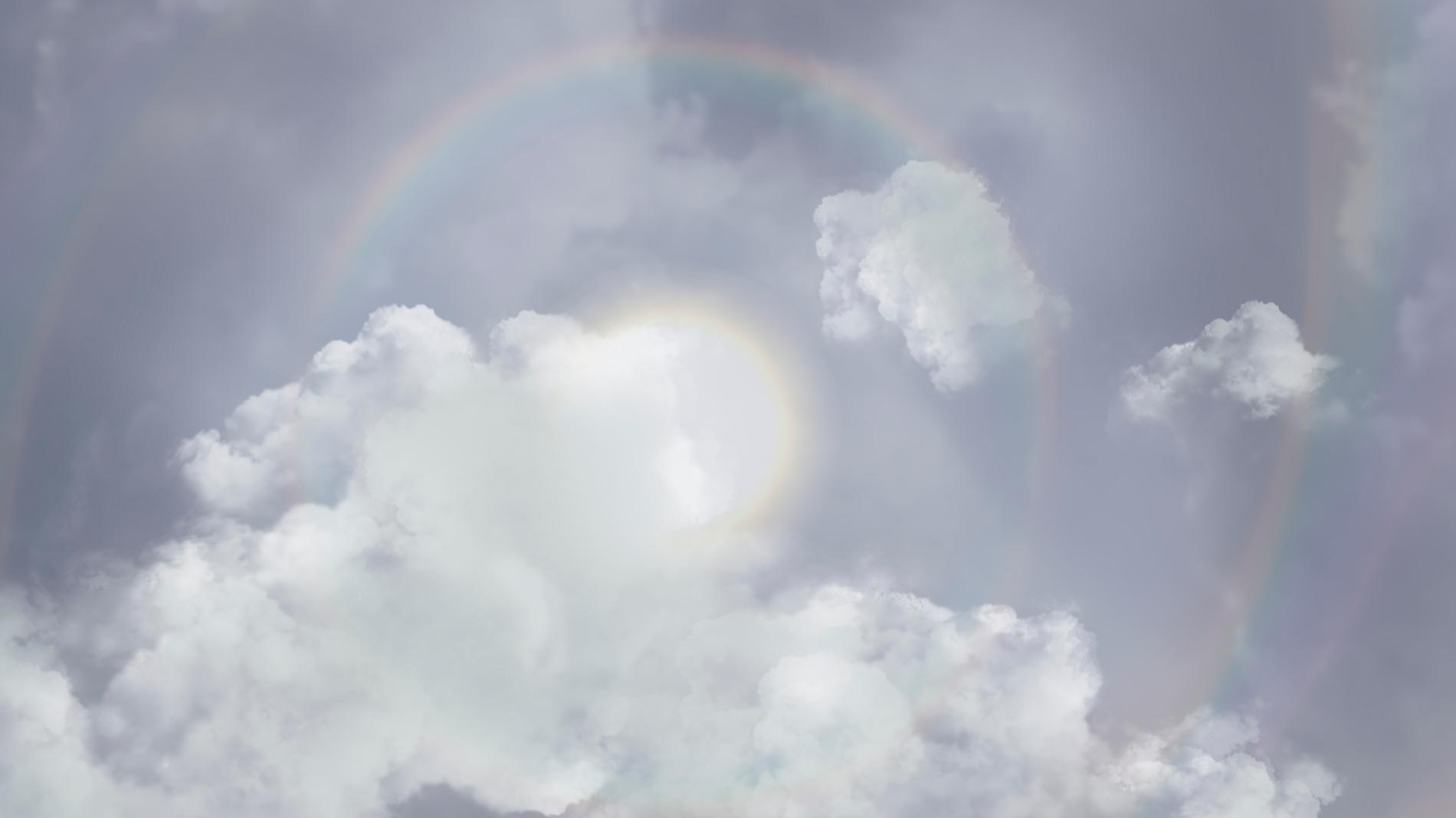 Солнечное гало. Фото: freepik.com