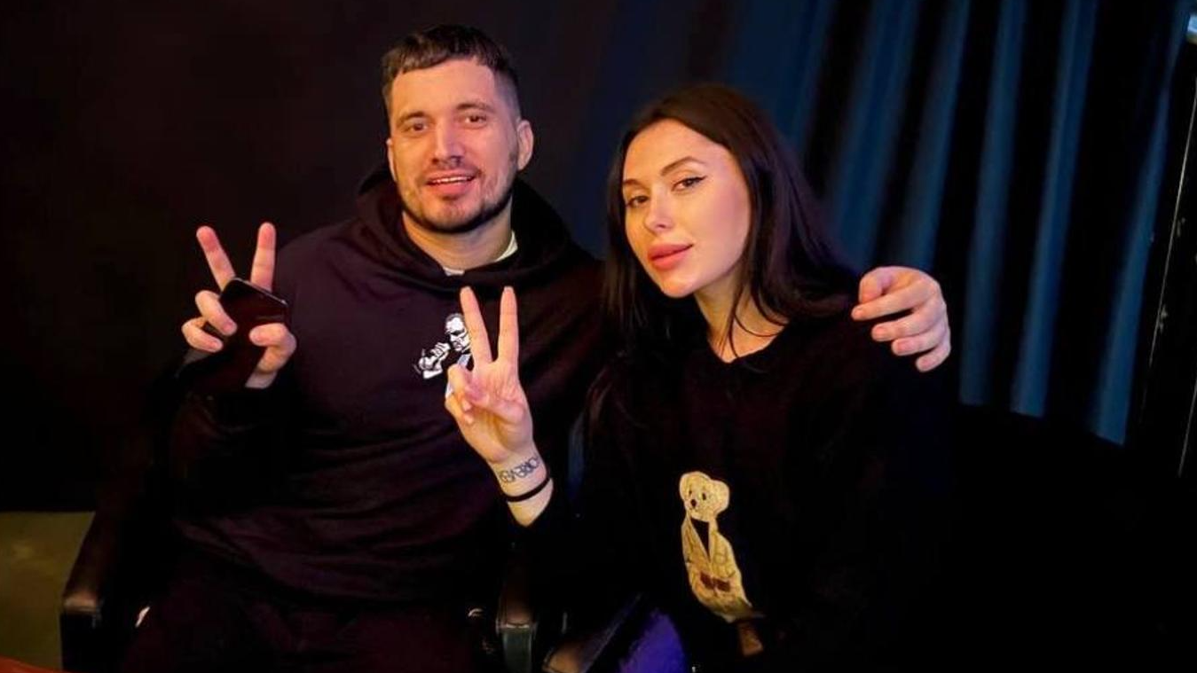 Паша Техник и Ева Карицкая. Фото: Telegram @evakaritskaua