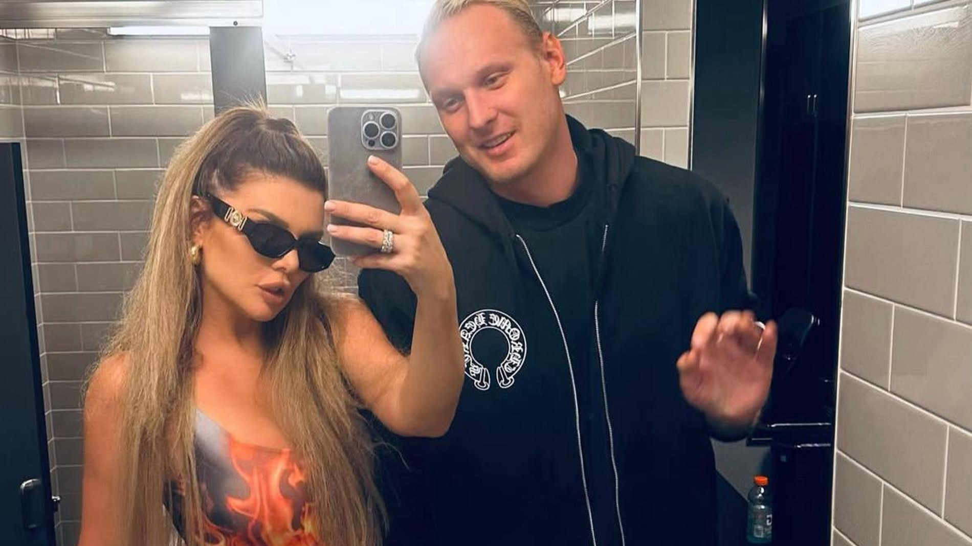 Янис Тимма и Анна Седокова. Фото: Инстаграм (запрещён в РФ) @annasedokova