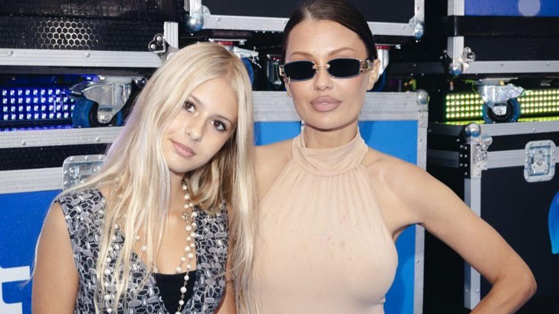 Виктория Боня с дочерью Анджелиной. Фото: Инстаграм (запрещён в РФ) @victoriabonya