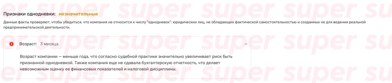 Данные о бизнесе Филиппа Бегака. Фото: Rusprofile