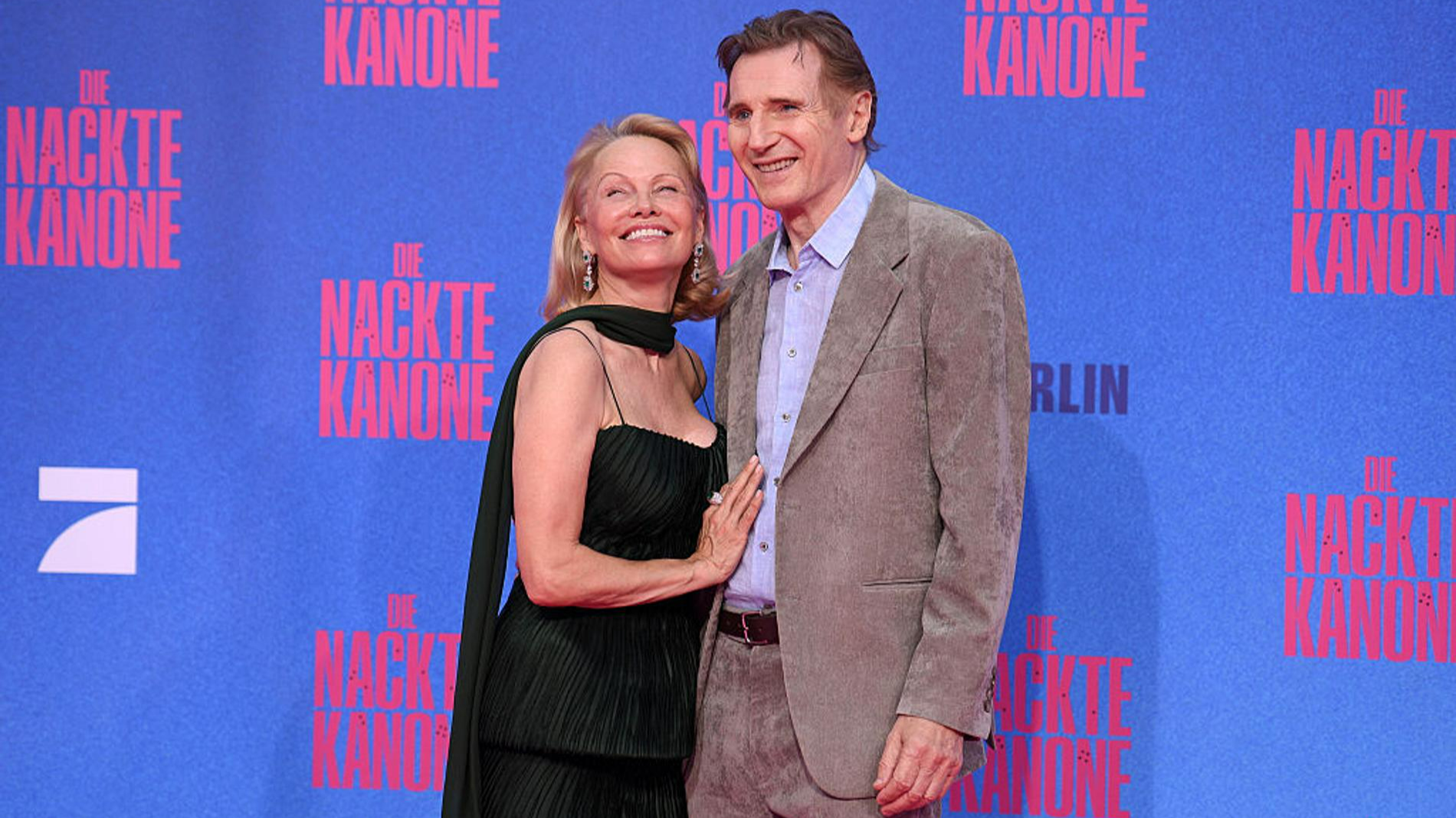 Лиам Нисон и Памела Андерсон. Фото: getty images