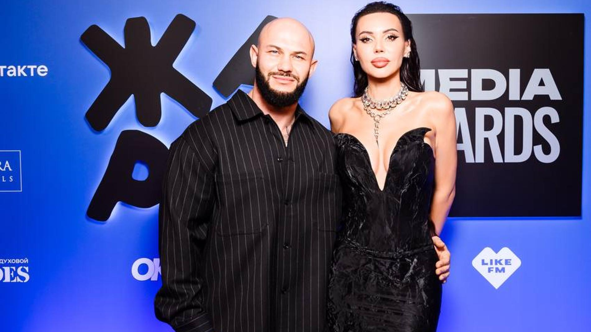 Оксана Самойлова и Джиган. Фото: Telegram-канал @Samoylovaoxana