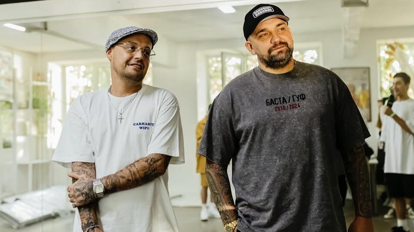 Гуф и Баста. Фото: Инстаграм (запрещён в РФ) @therealguf