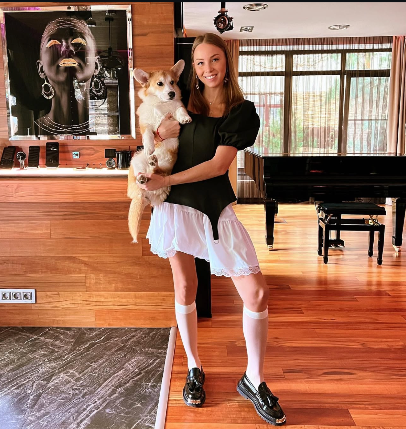 Гостиная в доме Дибровых. Фото: НТВ