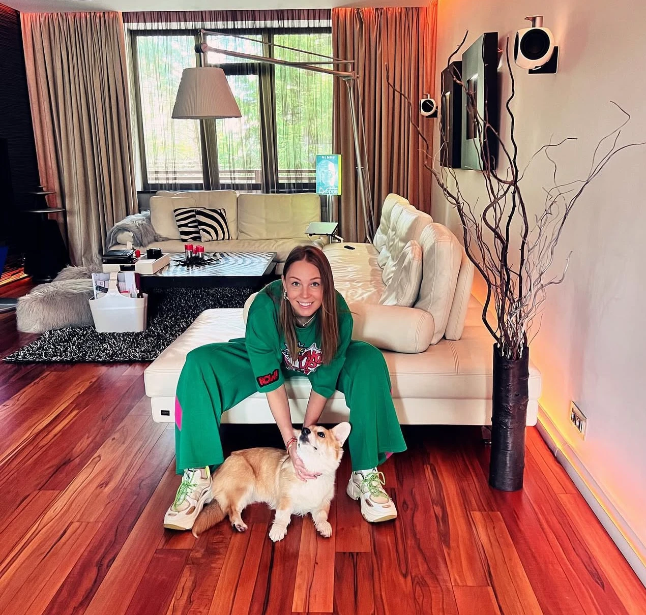 Одна из комнат в доме Дибровых. Фото: Инстаграм (запрещён в РФ) @polinadibrova