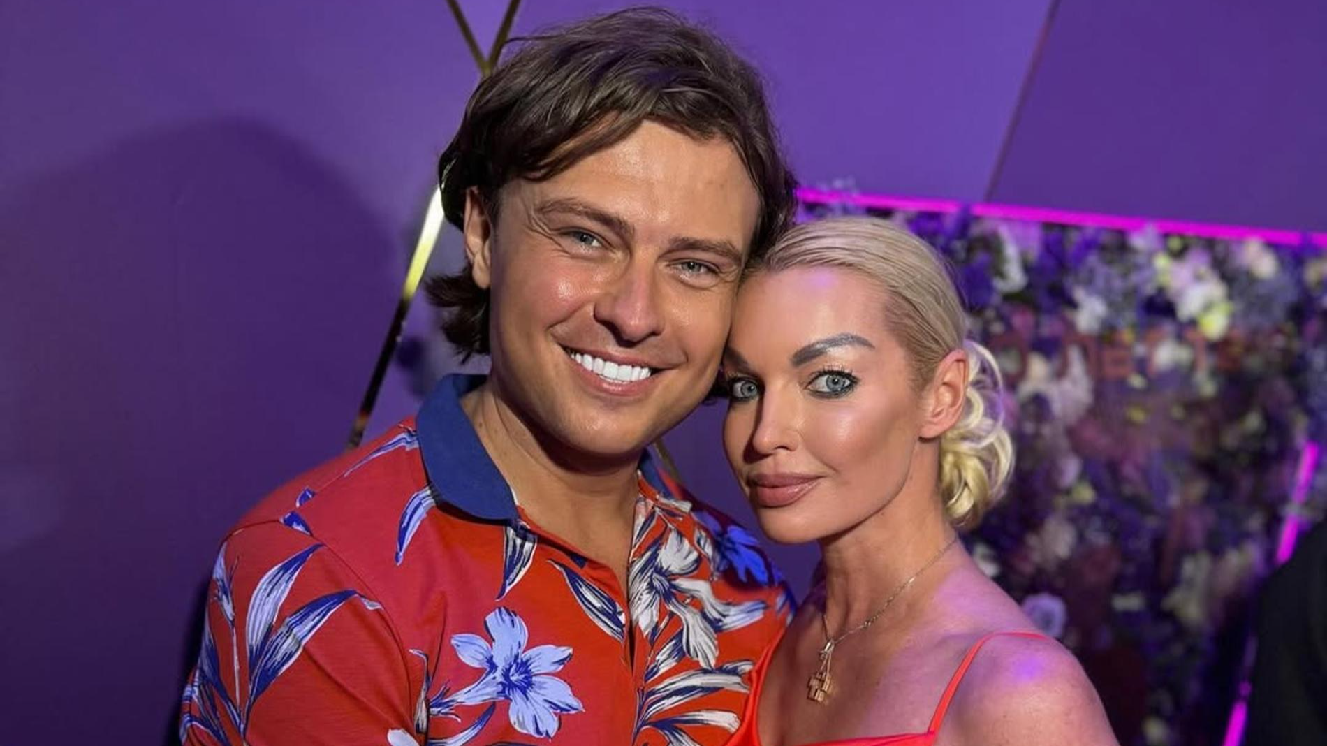 Прохор Шаляпин и Анастасия Волочкова. Фото: Инстаграм (запрещён в РФ) @shalyapin_official