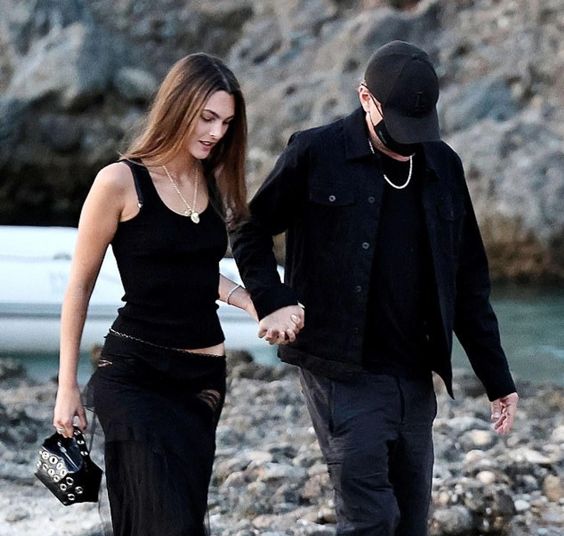 Виттория Черетти и Леонардо Ди Каприо. Фото: Back Grid