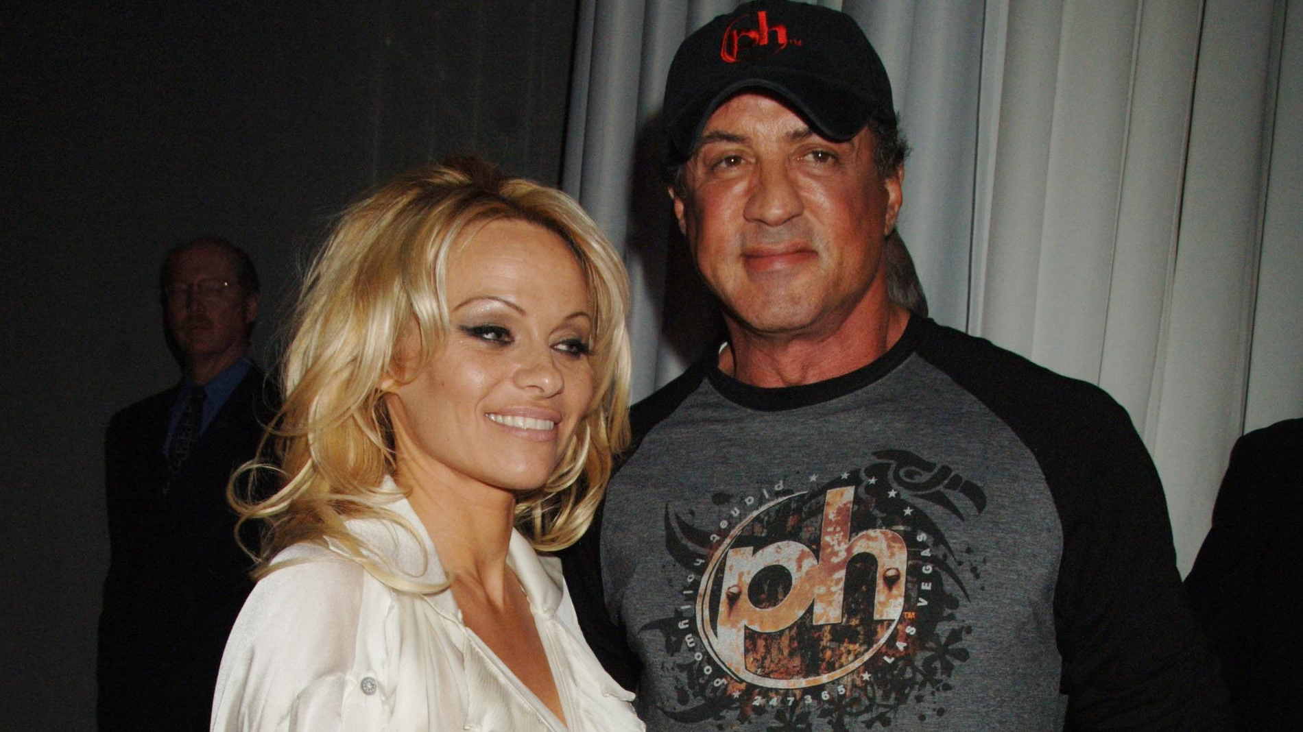 Памела Андерсон и Сильвестр Сталлоне в 2007 году. Фото: Getty Images