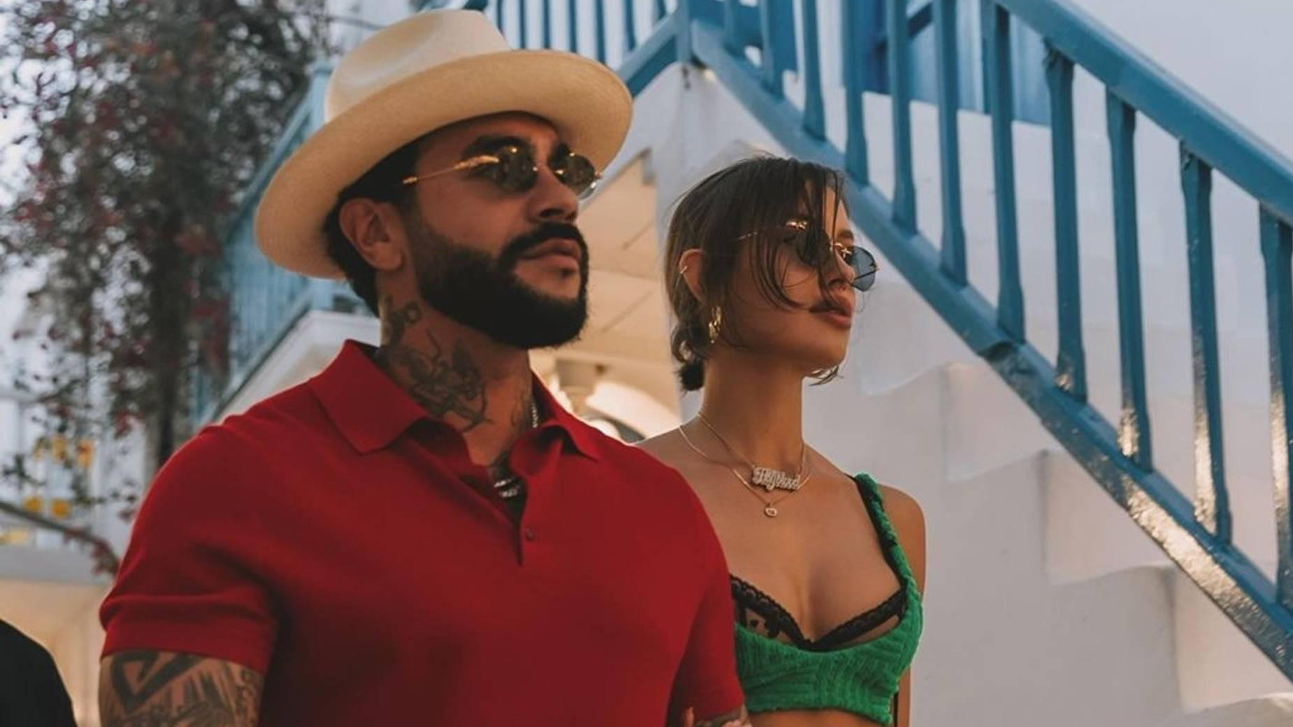 Валентина Иванова и Тимати. Фото: Инстаграм* @halfbloodval