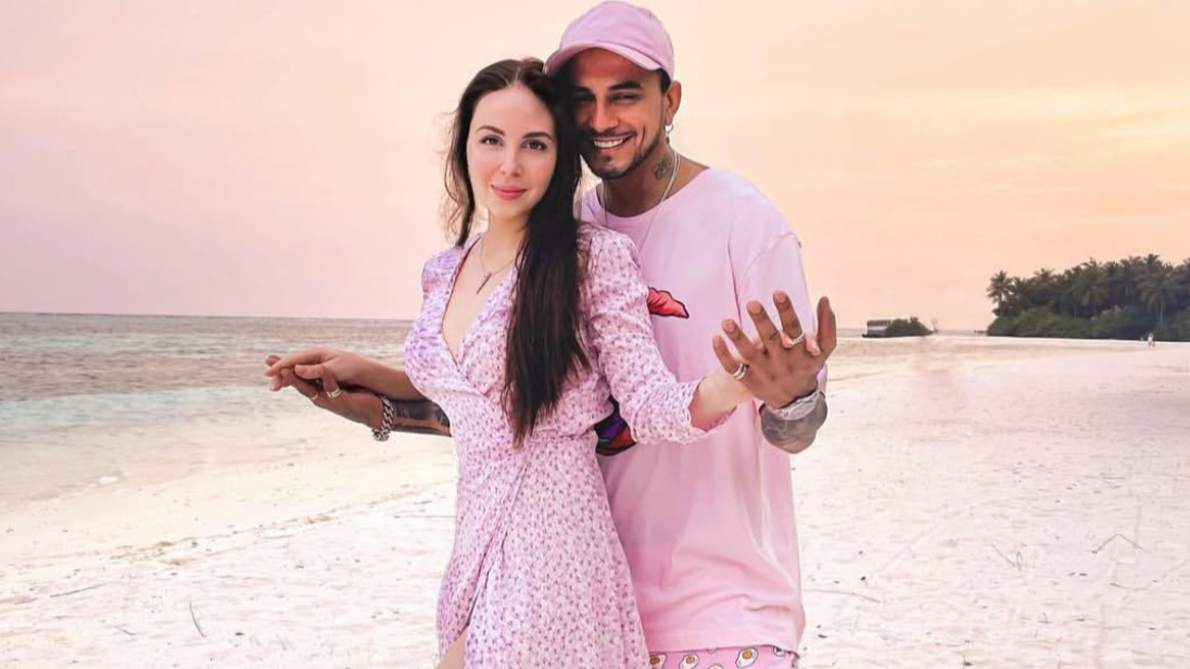 Анастасия Швецова и рэпер Natan. Фото: Instagram (Запрещён в РФ) @anastaciashvetsova