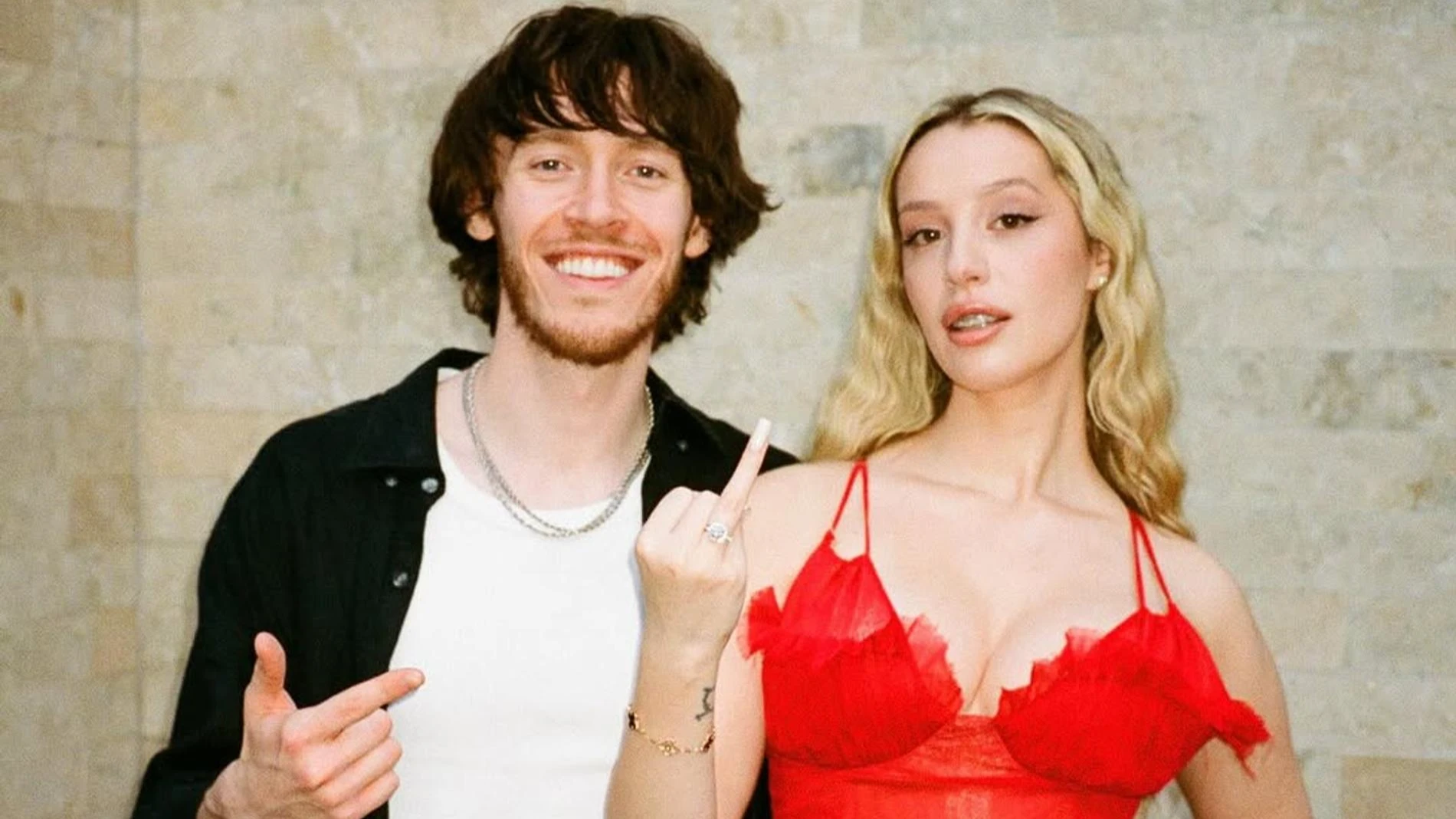 Big Baby Tape и Анастасия Анисимова. Фото: Инстаграм (запрещён в РФ) @benzogang_tape