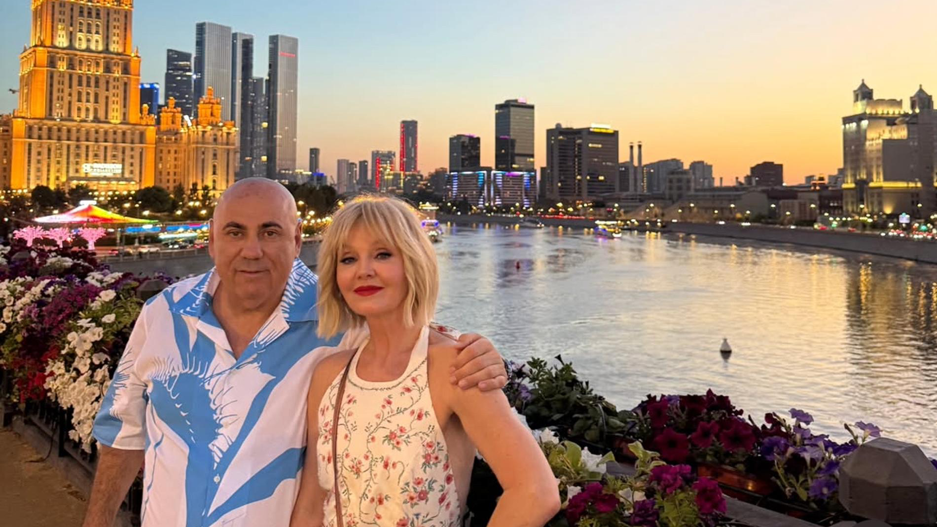 Иосиф Пригожин с женой Валерией. Фото: Инстаграм (запрещён в РФ) @prigozhin_iosif