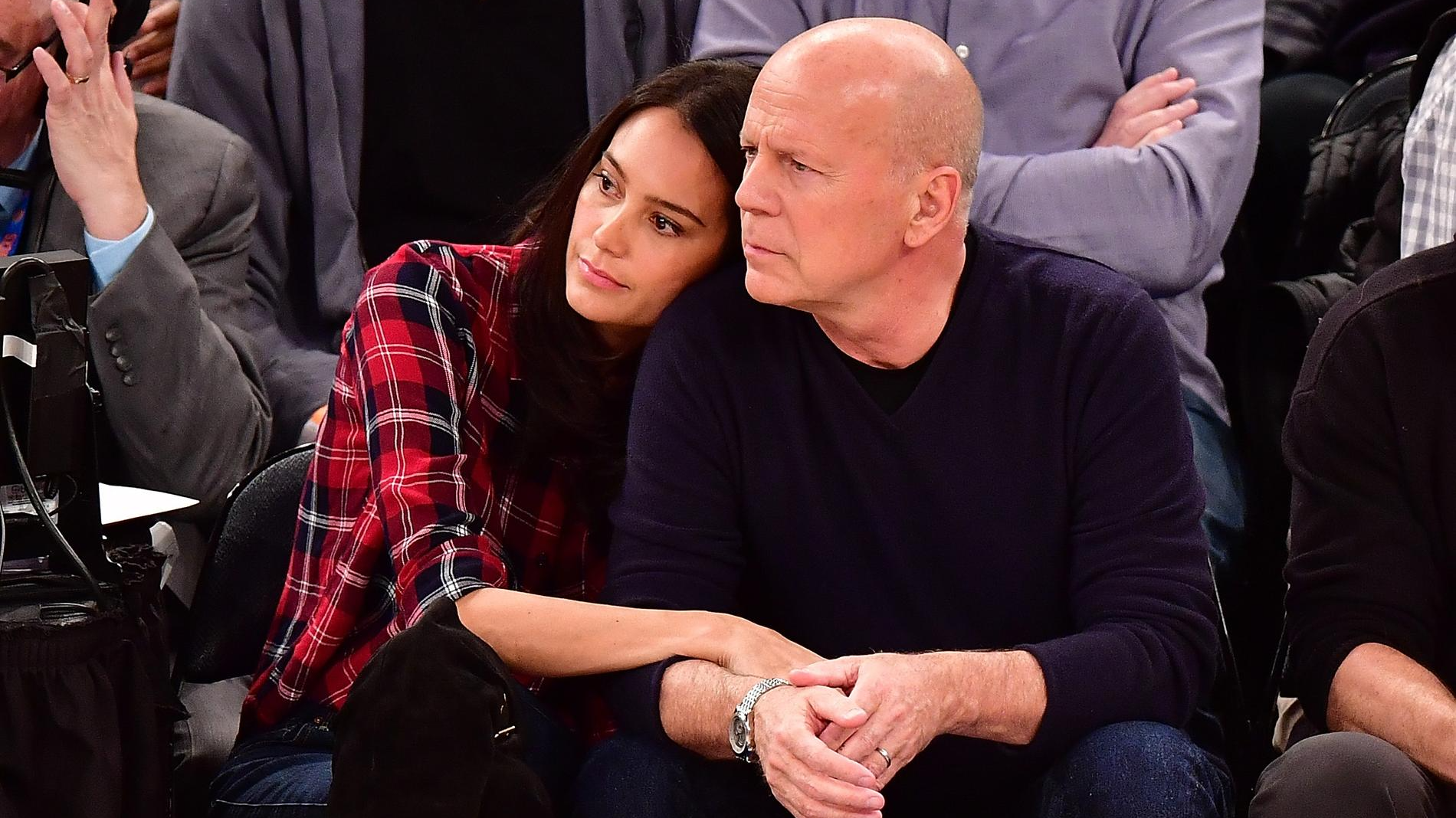 Эмма Хеминг и Брюс Уиллис. Фото: Getty Images