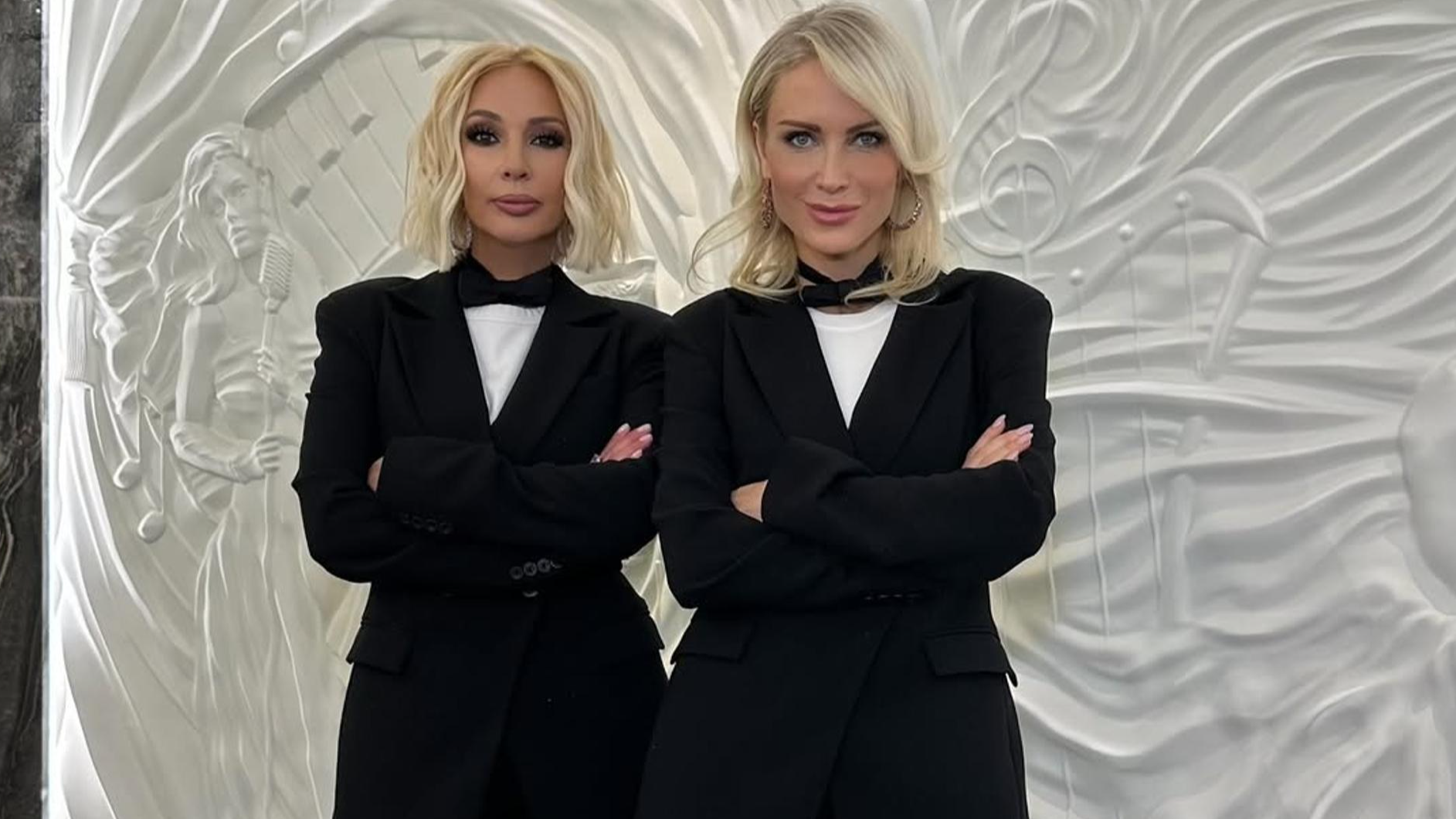 Лера Кудрявцева и Катя Гордон. Фото: Инстаграм (запрещён в РФ) @leratv