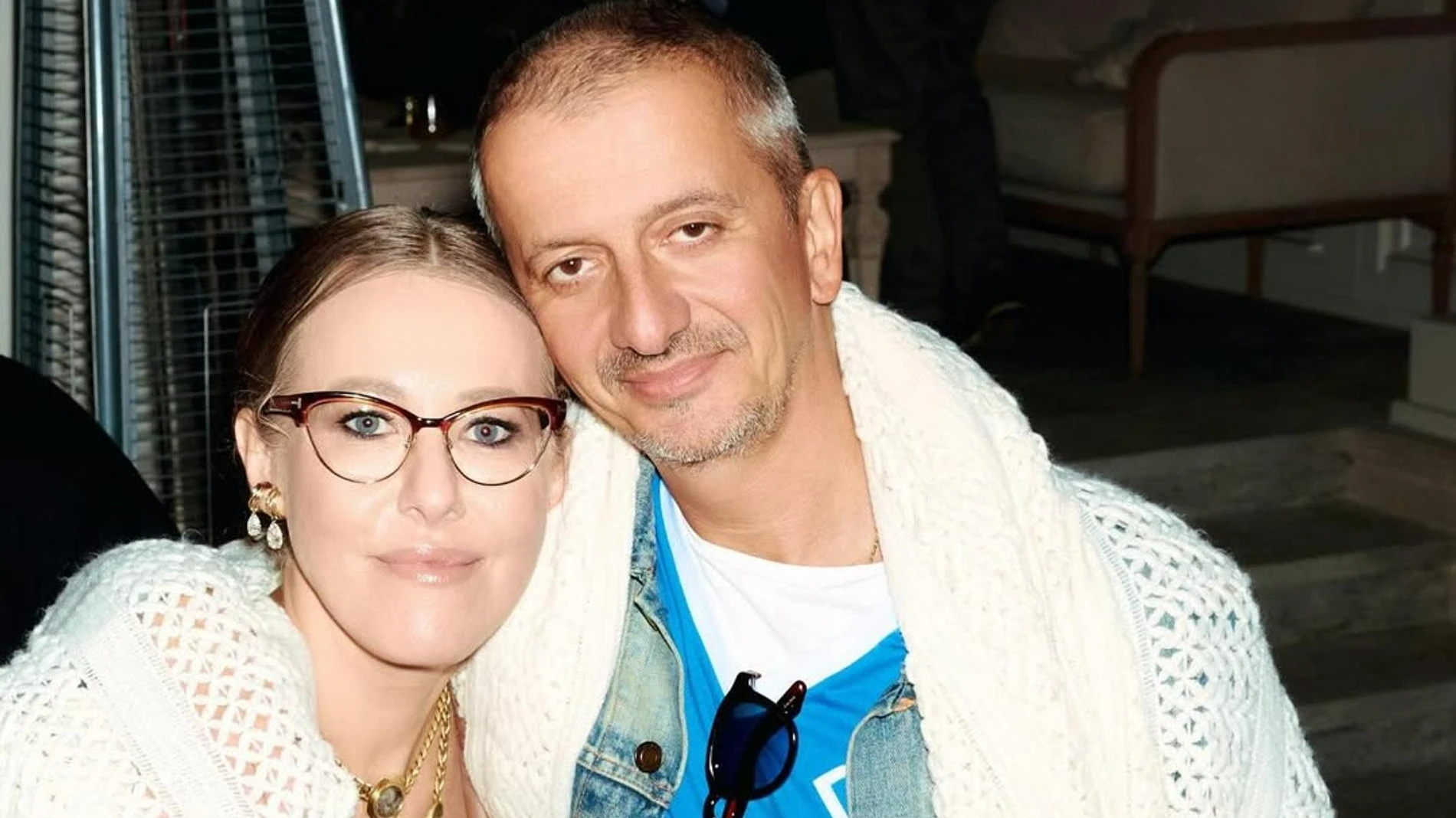 Константин Богомолов и Ксения Собчак. Фото: Инстаграм (запрещён в РФ) @konbog75