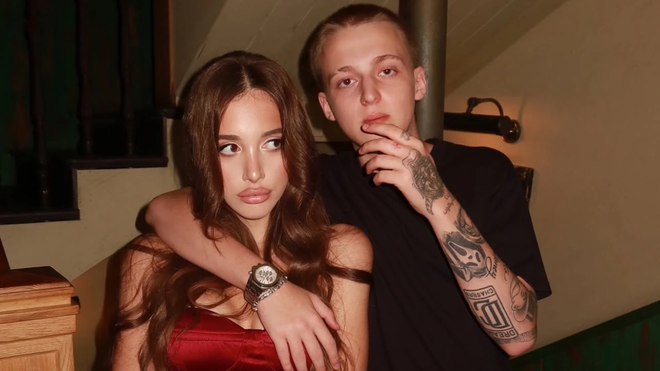 Рэпер Baby Melo с девушкой Экой. Фото: Instagram (Запрещён в РФ) @baymelo_1