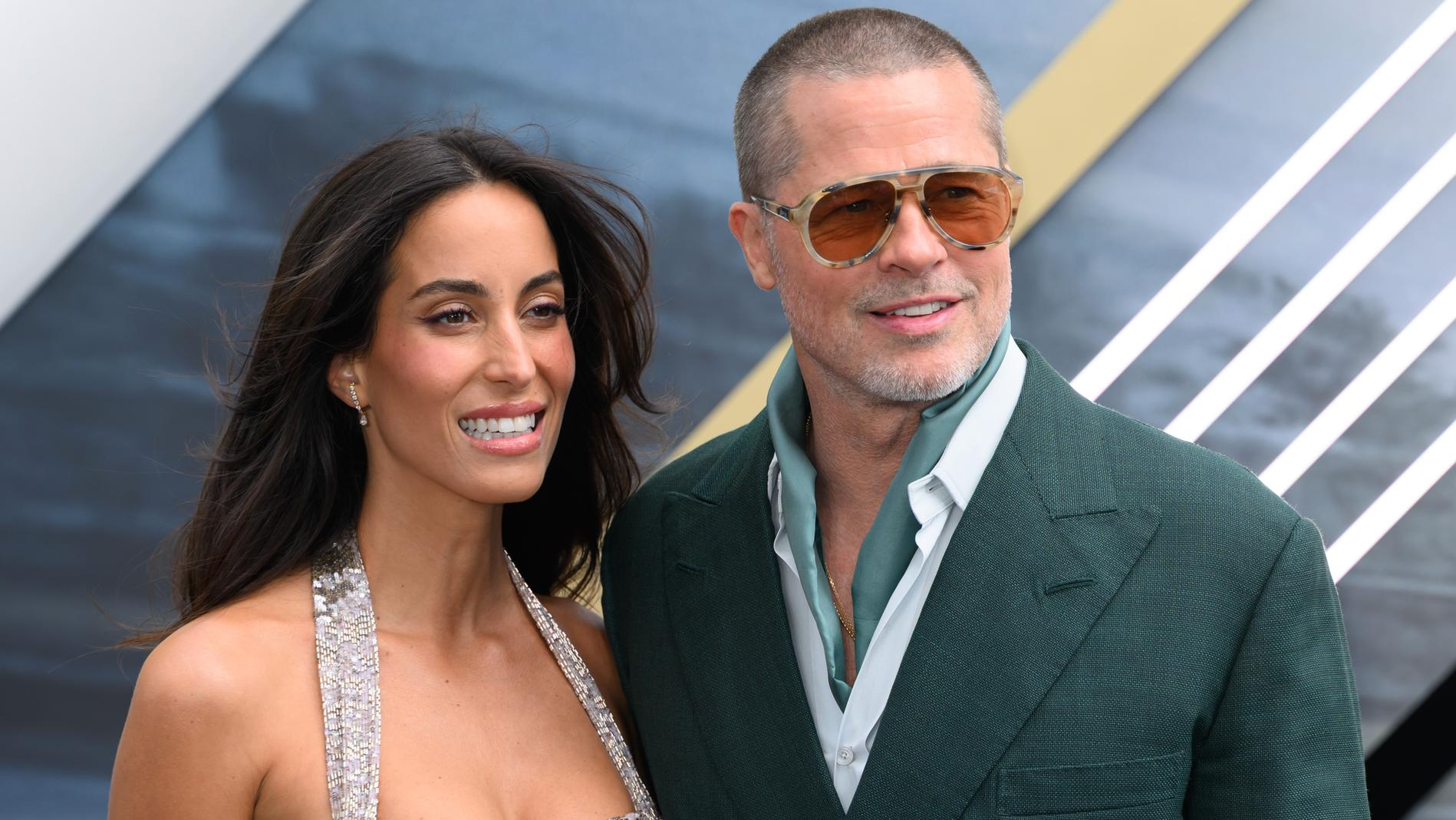 Инес Де Рамон и Брэд Питт. Фото: Getty Images