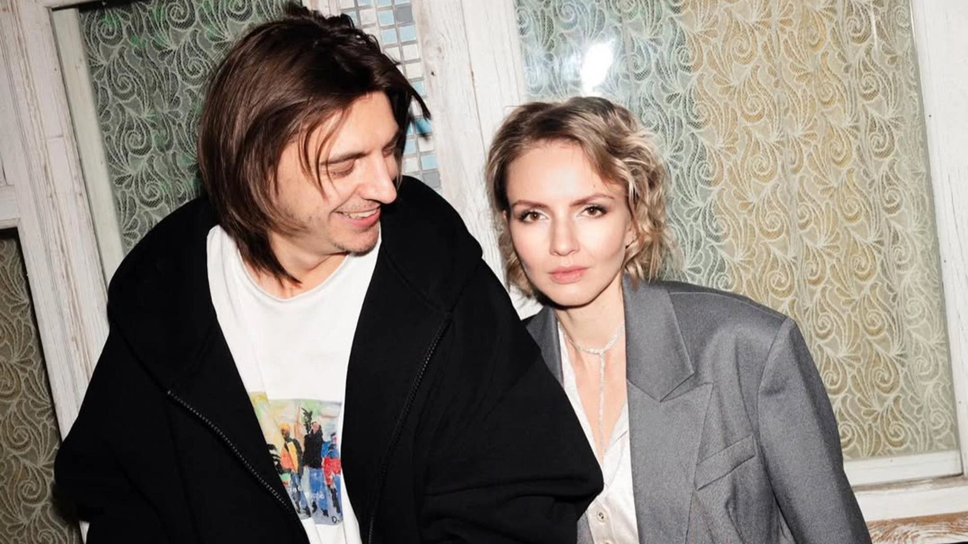 Любовь Виролайнен и Константин Плотников. Фото: Инстаграм* @lubovvirolainen