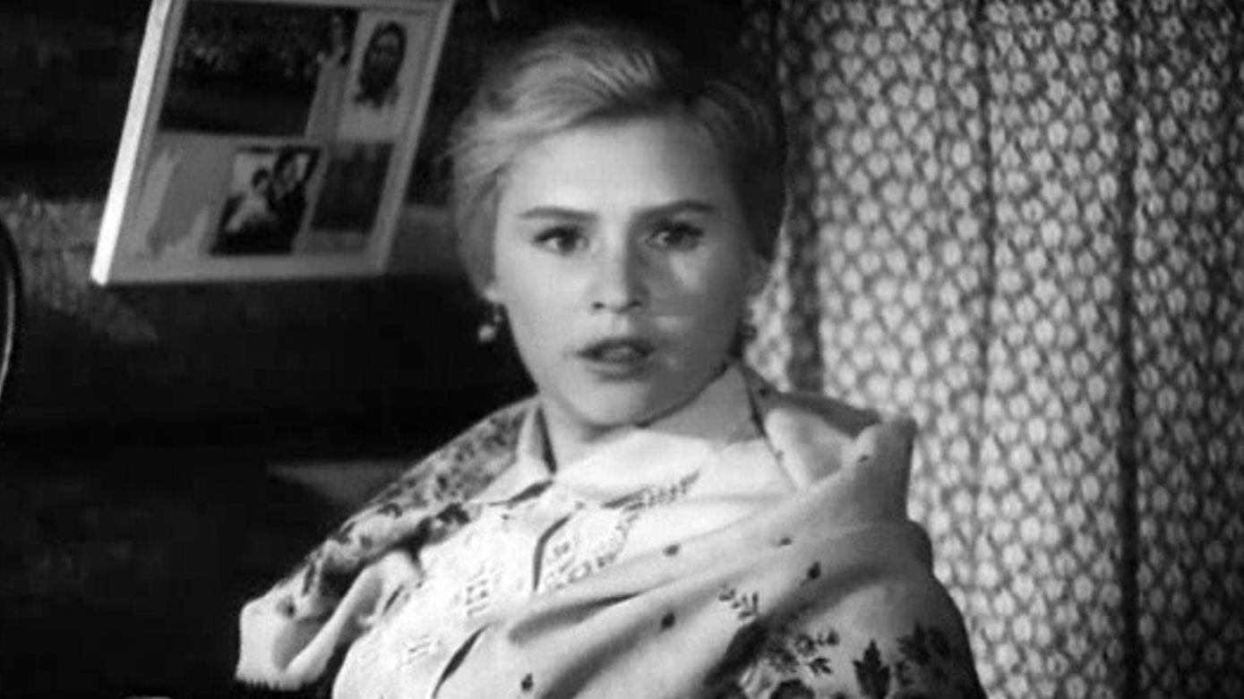 Нина Гуляева. Скриншот: х/ф «Только три ночи» (1969)