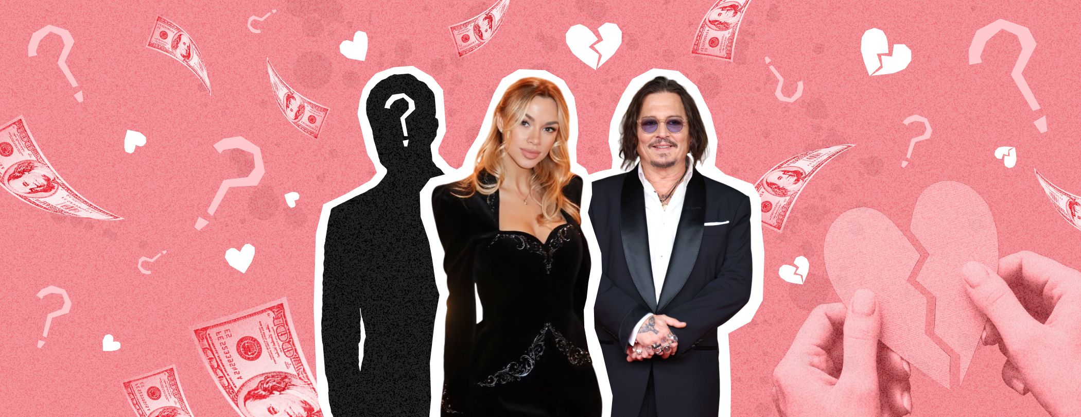 Джонни Депп и Юлия Власова. Коллаж: Super