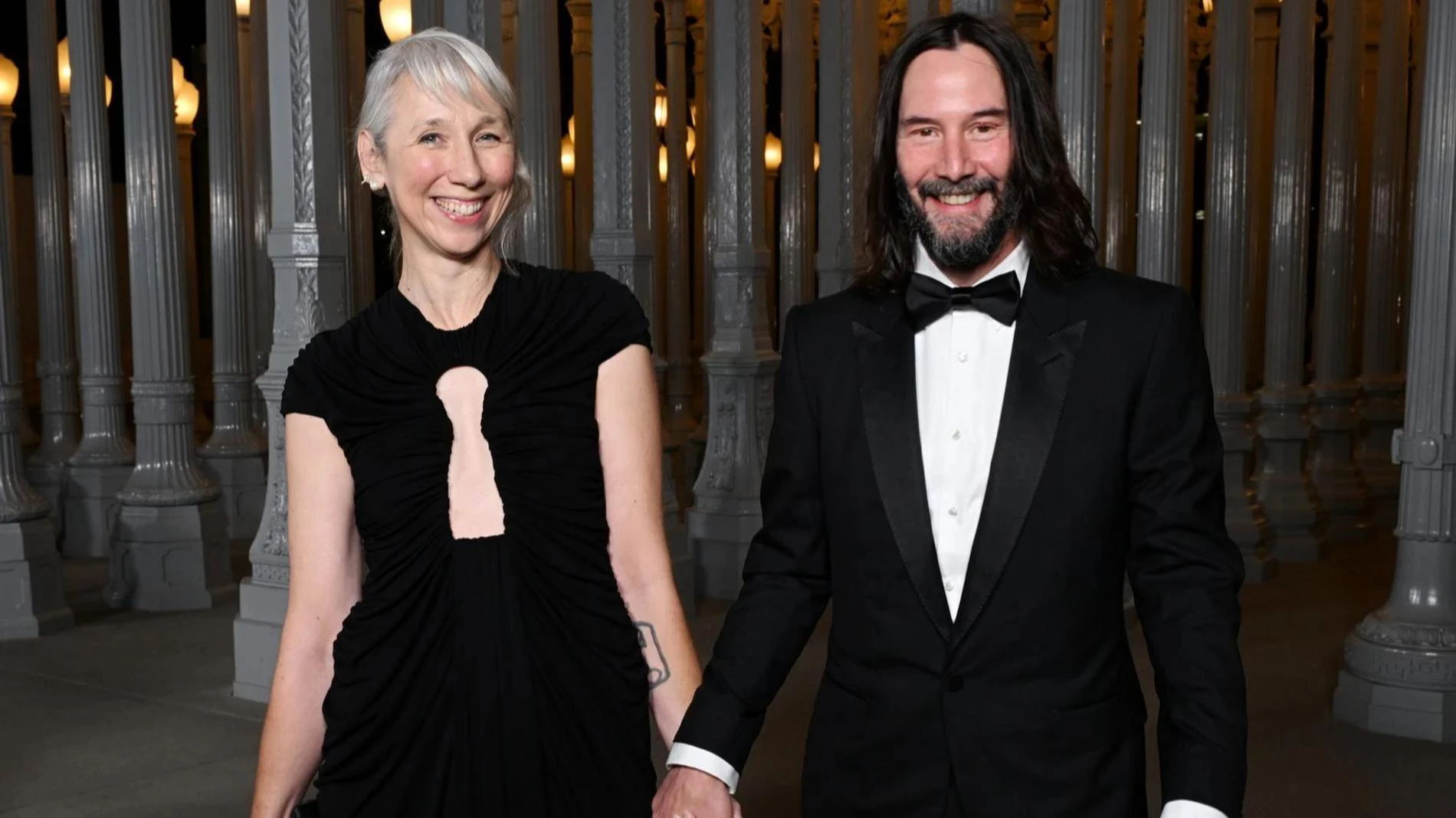 Киану Ривз с возлюбленной Александрой Грант. Фото: Getty Images