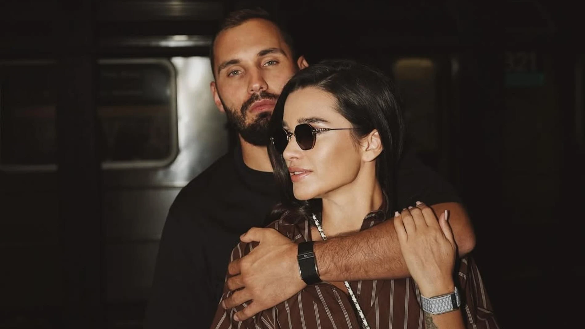 Николай Сердюков и Ксения Бородина. Фото: Инстаграм (запрещён в РФ) @borodylia