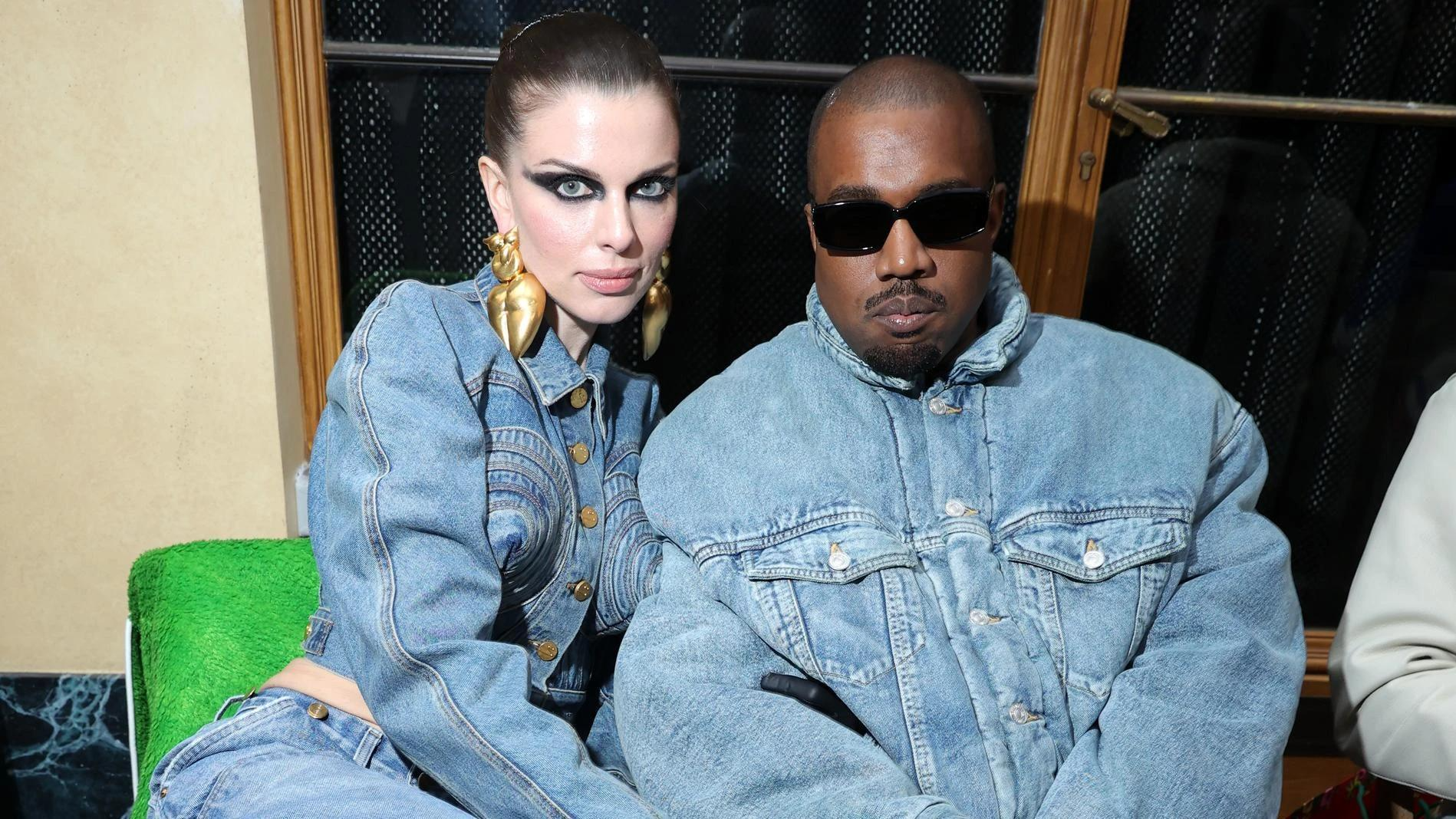 Джулия Фокс и Канье Уэст. Фото: Getty Images