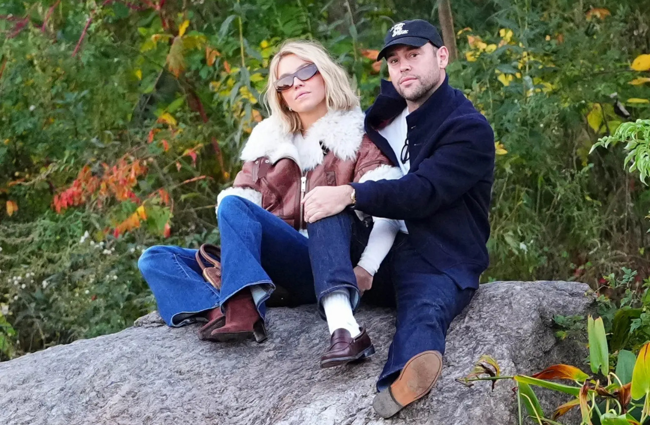 Скутер Браун и Сидни Суини. Фото: Backgrid