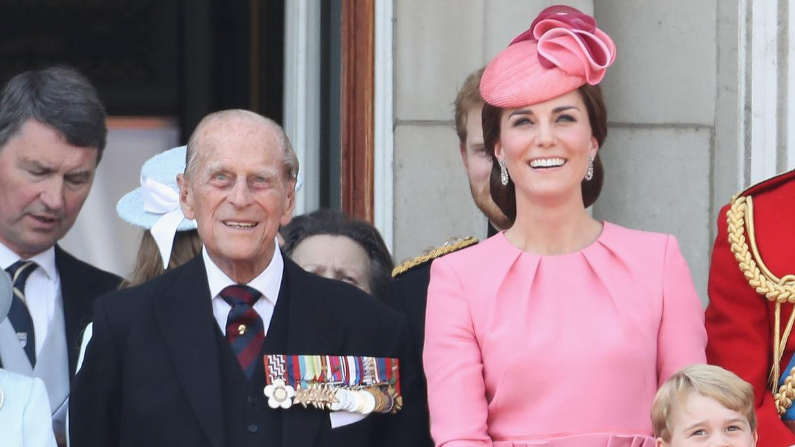 Принц Филипп и Кейт Миддлтон. Фото: Getti Images