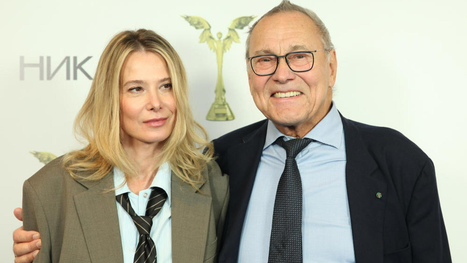 Юлия Высоцкая и Андрей Кончаловский. Фото: Legion media