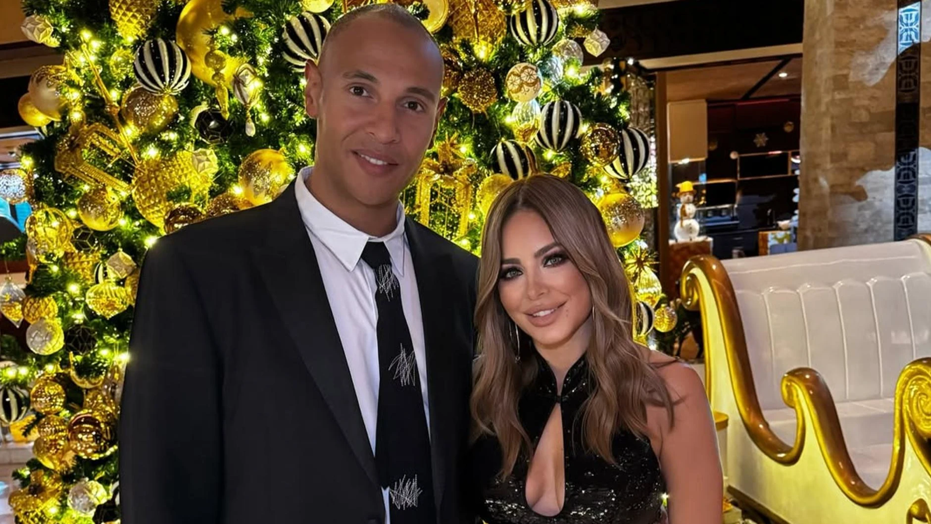 Исаак Виджраку и Ани Лорак. Фото: Инстаграм (запрещён в РФ) @anilorak